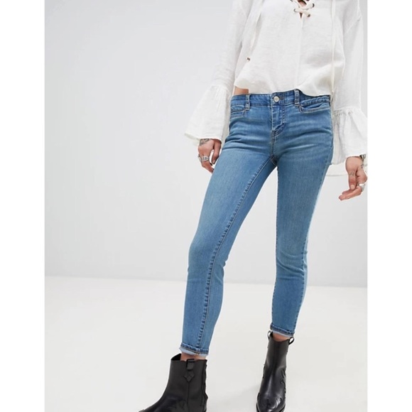 Free People Skinny Jeans Size 25 - Picture 1 of 14